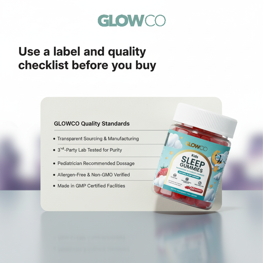 Use a label and quality checklist before you buy